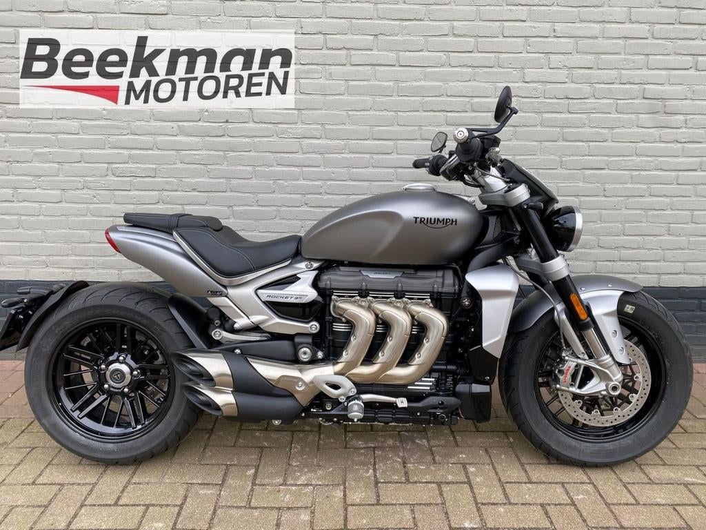 *VERKOCHT* TRIUMPH ROCKET 3 R (bj 2023) 1 km, 2500 cc, Chopper, Bedrijf, Onbekend