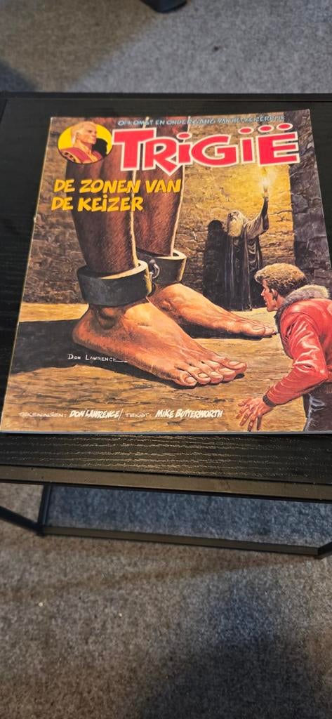 Trigië: De Zonen van de Keizer, Eén stripboek, Ophalen of Verzenden, Gelezen