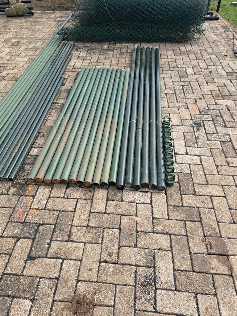 Te koop hekwerk afrastering harmonicagaas heras hekwerk, Ophalen of Verzenden, IJzer, Gaashekwerk