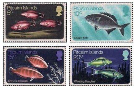 PITCAIRNEILANDEN 11 - Dieren: vissen, Ophalen of Verzenden, Postfris, Dier of Natuur