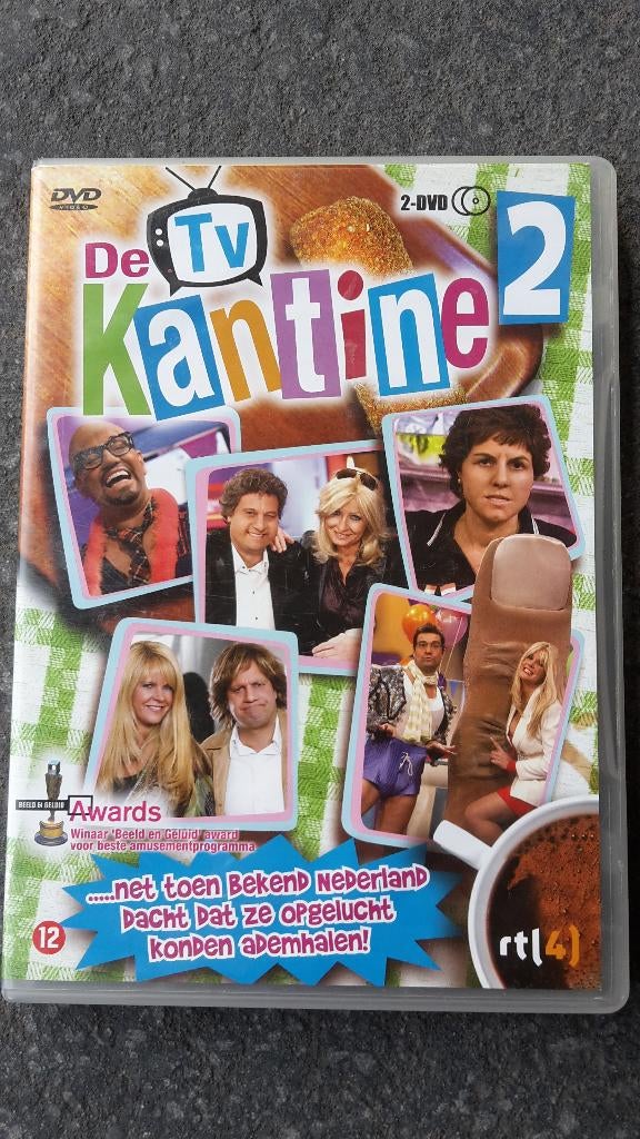 DVD box tv serie TV kantine - Seizoen 2, Boxset, Ophalen of Verzenden, Zo goed als nieuw, Komedie