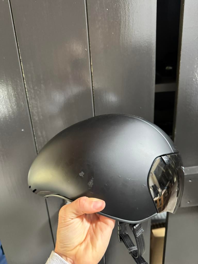 Kask aerohelm tijdrit/triathlon, Ophalen of Verzenden, Gebruikt, M, Heer of Dame