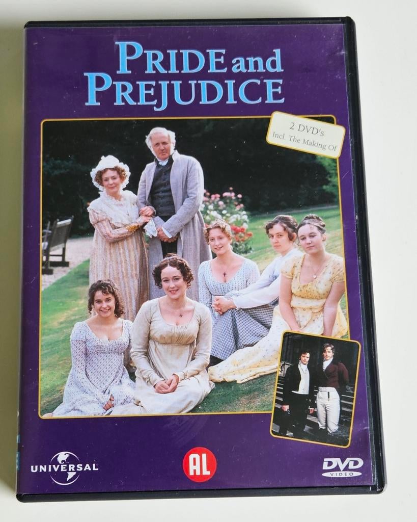 Pride and Prejudice (2 DVD's), BBC verfilming, 2000, Ophalen of Verzenden