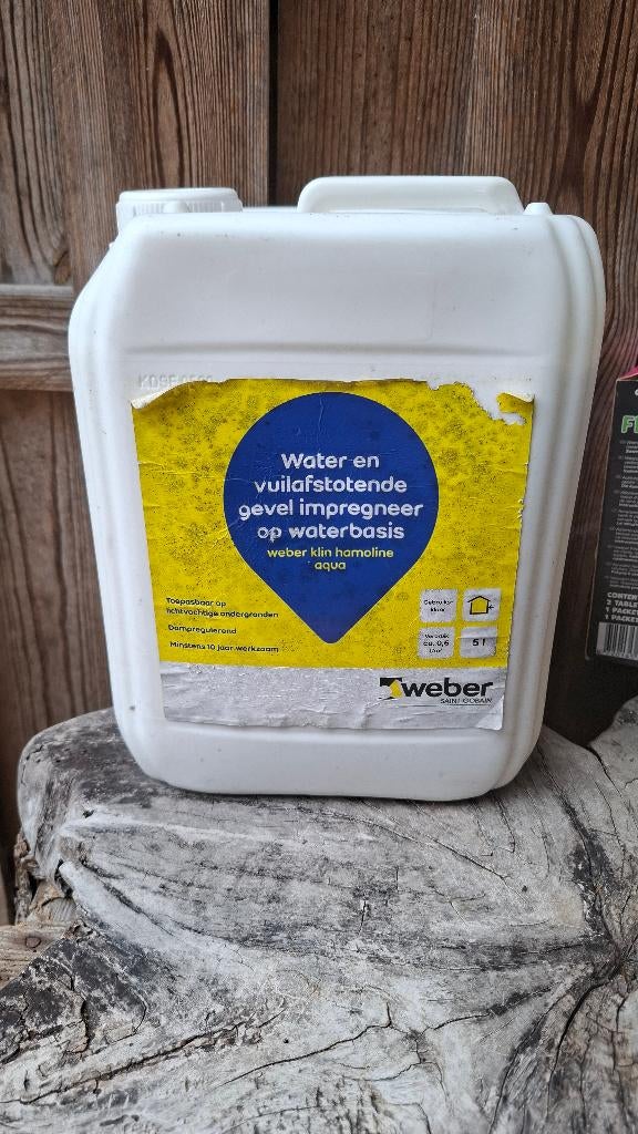 Gevel impregneer 2 x 5 liter, Doe-het-zelf en Verbouw, Verf, Beits en Lak, Nieuw, Ophalen