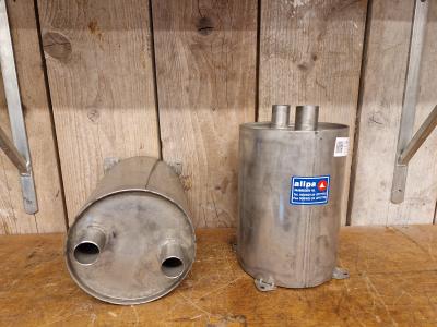 Waterlock RVS 30 mm Staand, Niet ingevuld, Nieuw, Niet ingevuld, Niet ingevuld