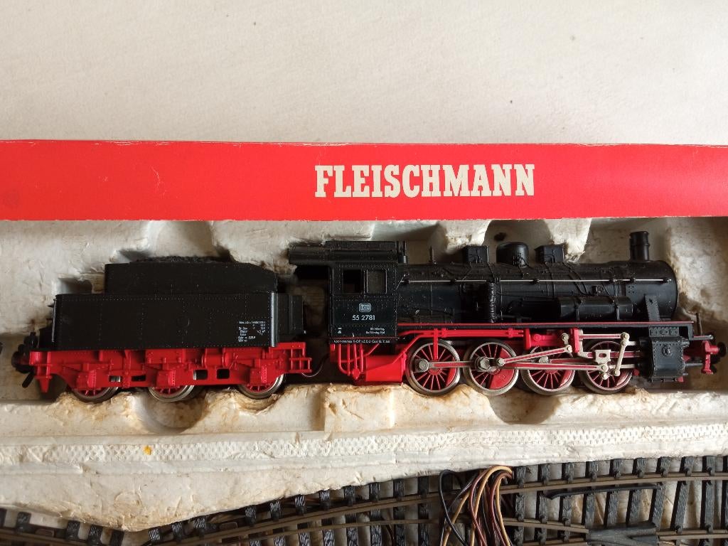 Fleischmann personentreinset, Gelijkstroom, Fleischmann, Ophalen of Verzenden, Analoog