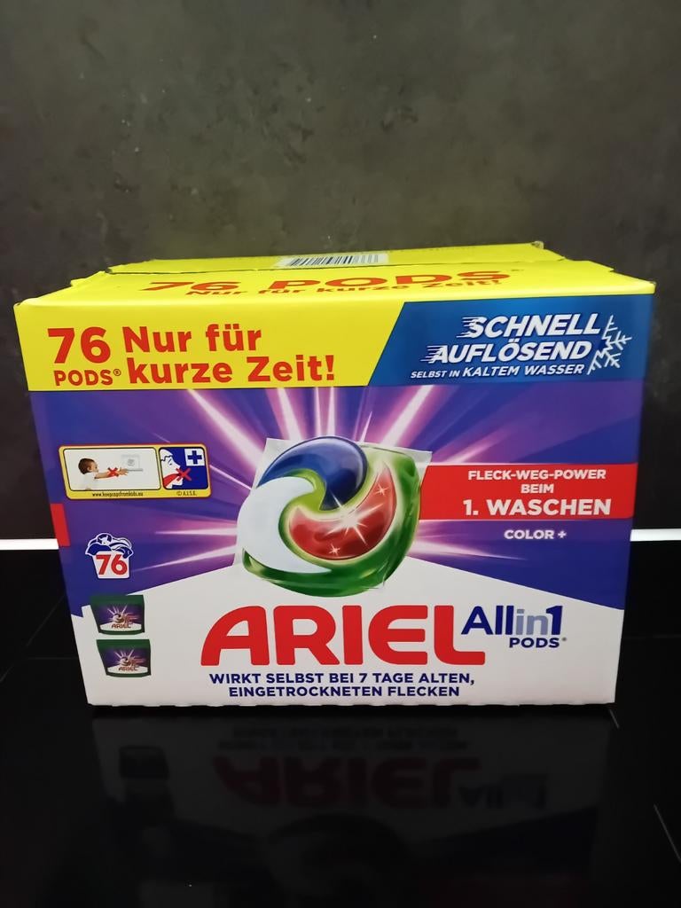 Ariel Allin1 Pods Color wasmiddel 76 stuks, Ophalen of Verzenden