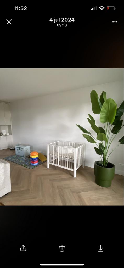 Box in Farrow & Ball kleur skimming stone, Ophalen, Gebruikt, 70 tot 85 cm, 140 tot 160 cm