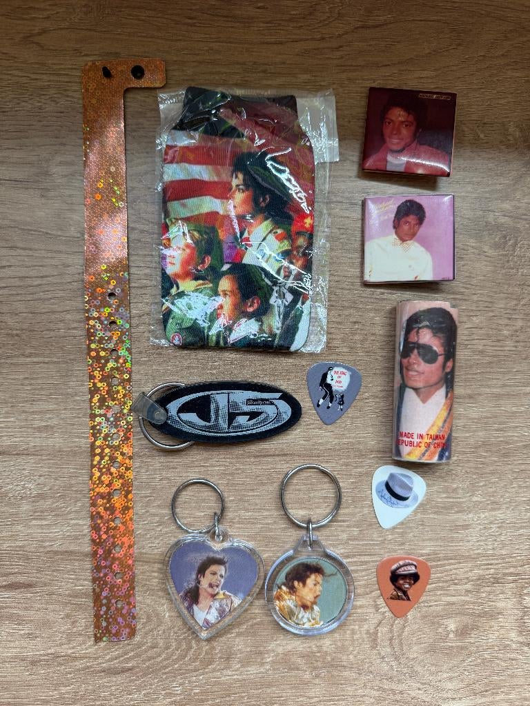NIEUW - Michael Jackson collector items setje 2, Ophalen of Verzenden, Nieuw