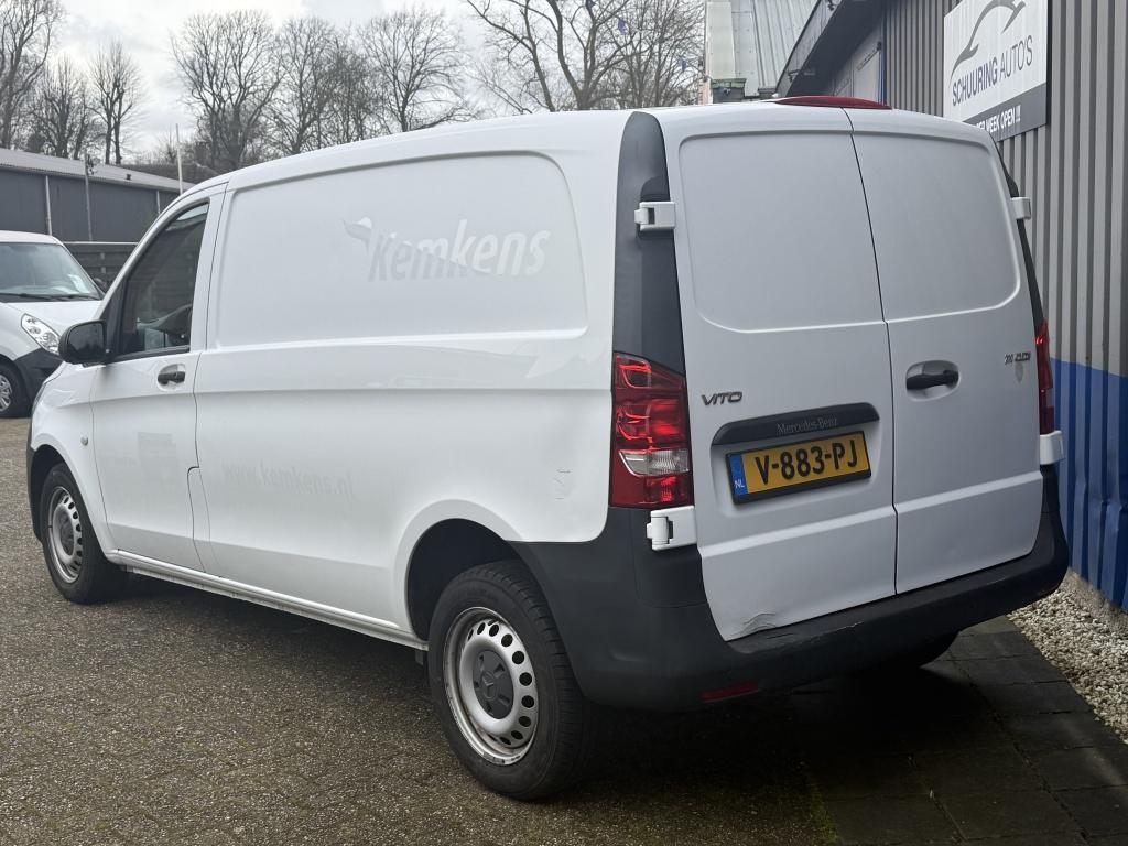 Mercedes-Benz Vito 111 CDI Func. Lang (bj 2019), Gebruikt, Euro 6, 4 cilinders, Wit