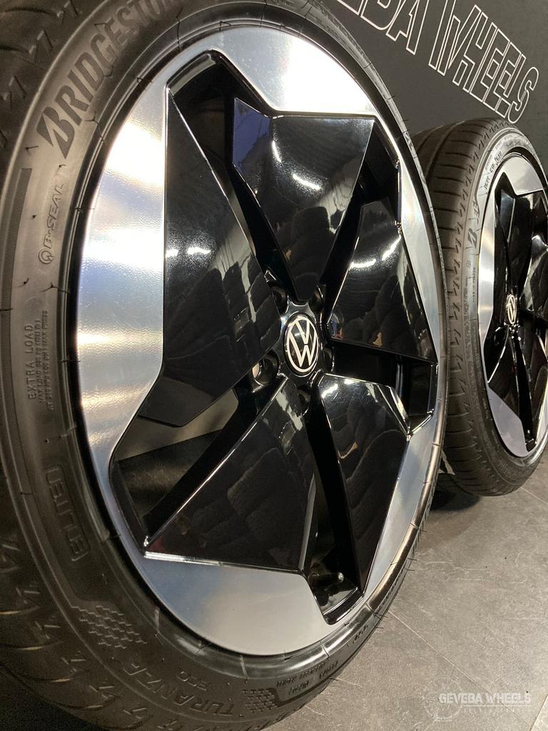 20” originele Volkswagen ID.3 ‘Sanya’ velgen + banden 5x112, -, -, Banden en Velgen, Ophalen of Verzenden
