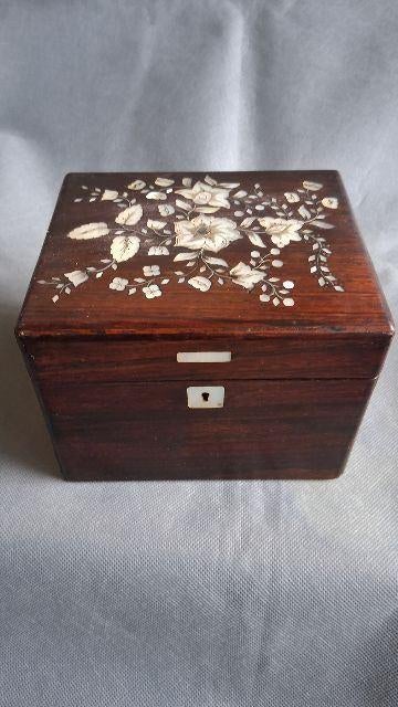 Antieke Nederlandse Thee caddy, Ophalen of Verzenden