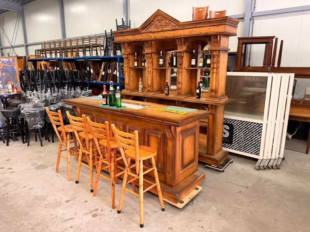 Huisbar thuisbar barretje toog mancave bar kroeg kantine, Ophalen of Verzenden, Gebruikt