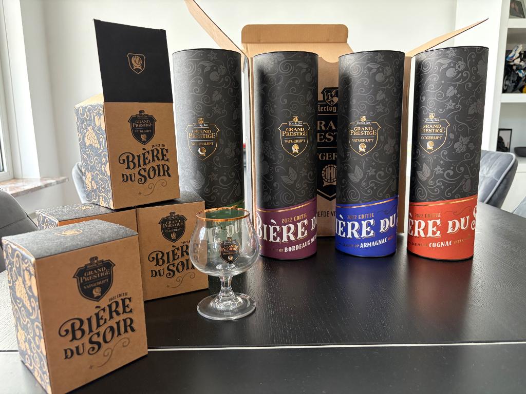 Hertog Jan Vatgerijpt, 2022 editie Biėre du Soir, Ophalen, Nieuw, Flesje(s), Hertog Jan