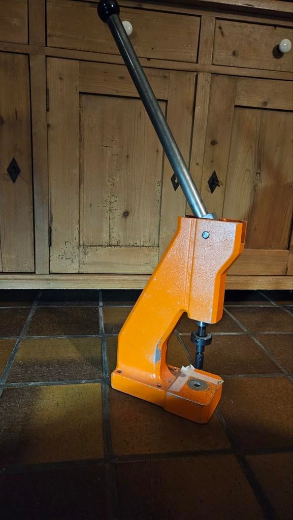 Handpers met stempels en zeilringen, Doe-het-zelf en Verbouw, Gereedschap | Handgereedschap, Ophalen of Verzenden