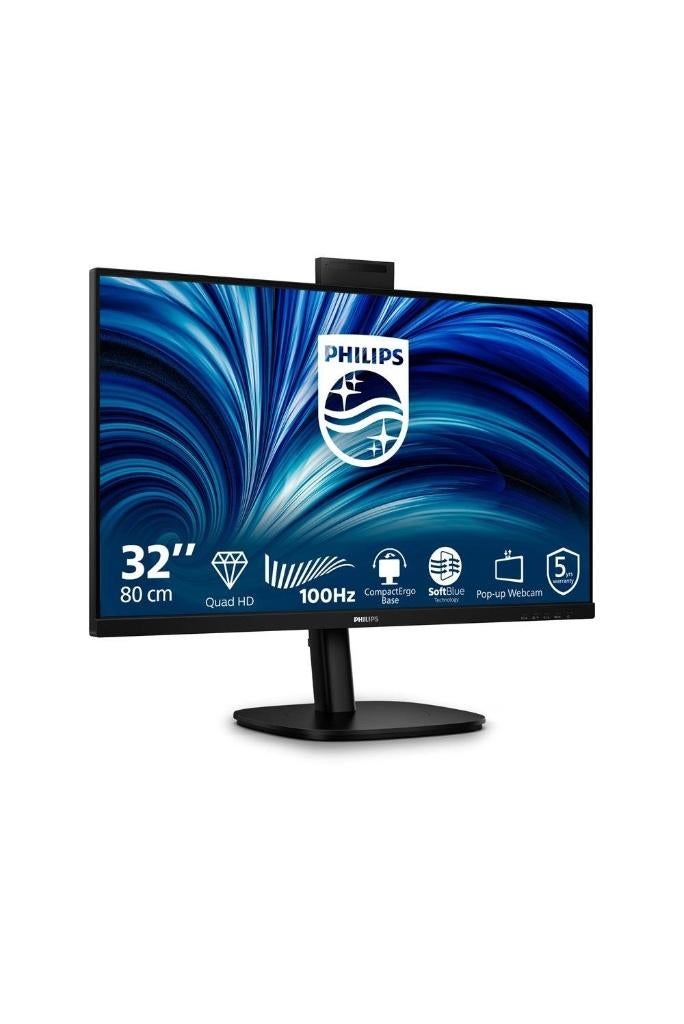 Philips 32" QHD Monitor 32B2U3601H - USB-C Dock & 5MP Webcam, Computers en Software, Monitoren, Kandnelektronica@gmail.com, Philips