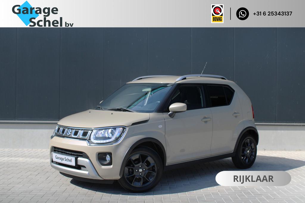 Suzuki Ignis 1.2 Smart Hybrid Allgrip 83pk - Airco - Navi -, Auto's, Suzuki, Stof, Gebruikt, 4 cilinders, Origineel Nederlands