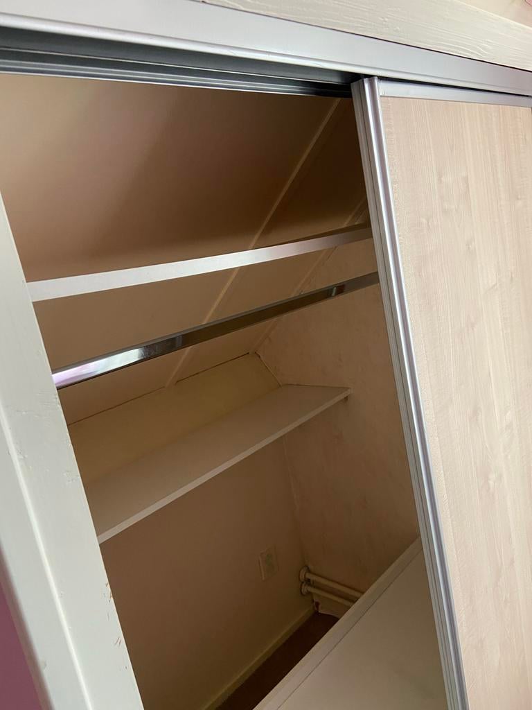 Schuifdeur kastensysteem, 3x, Ophalen, Gebruikt, 75 cm of meer, 200 cm of meer