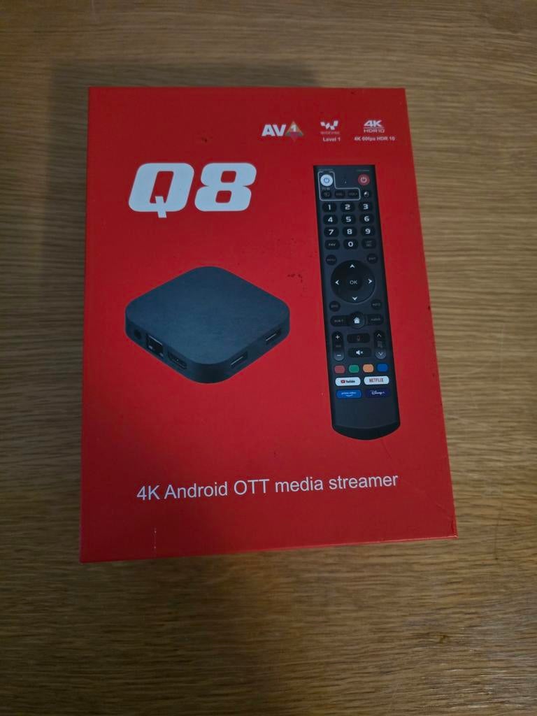 Q8 media kast, Ophalen