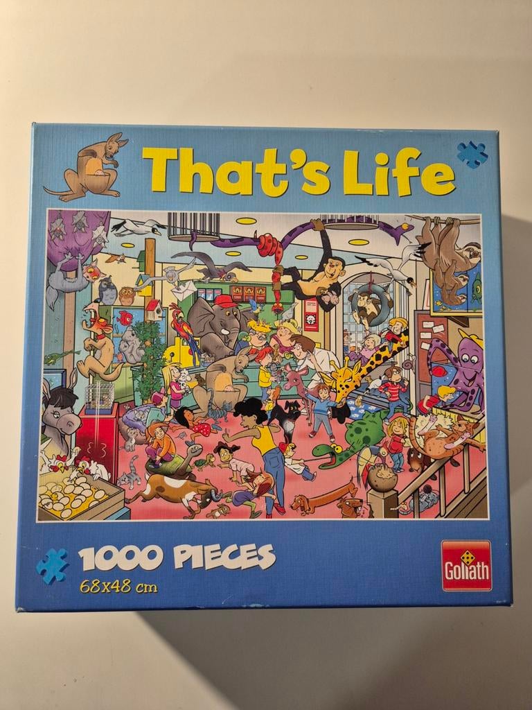 Goliath That's Life puzzel #71423, Ophalen of Verzenden, 500 t/m 1500 stukjes, Zo goed als nieuw