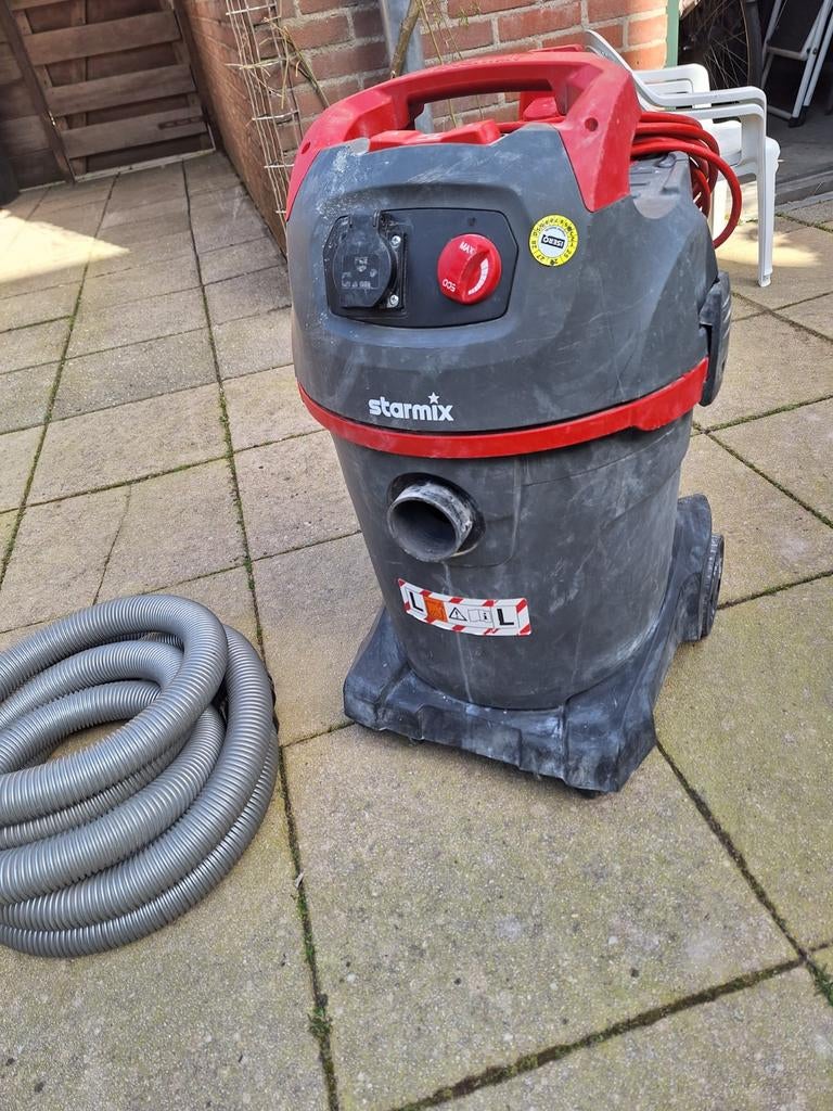 Starmix bouwstofzuiger, Ophalen