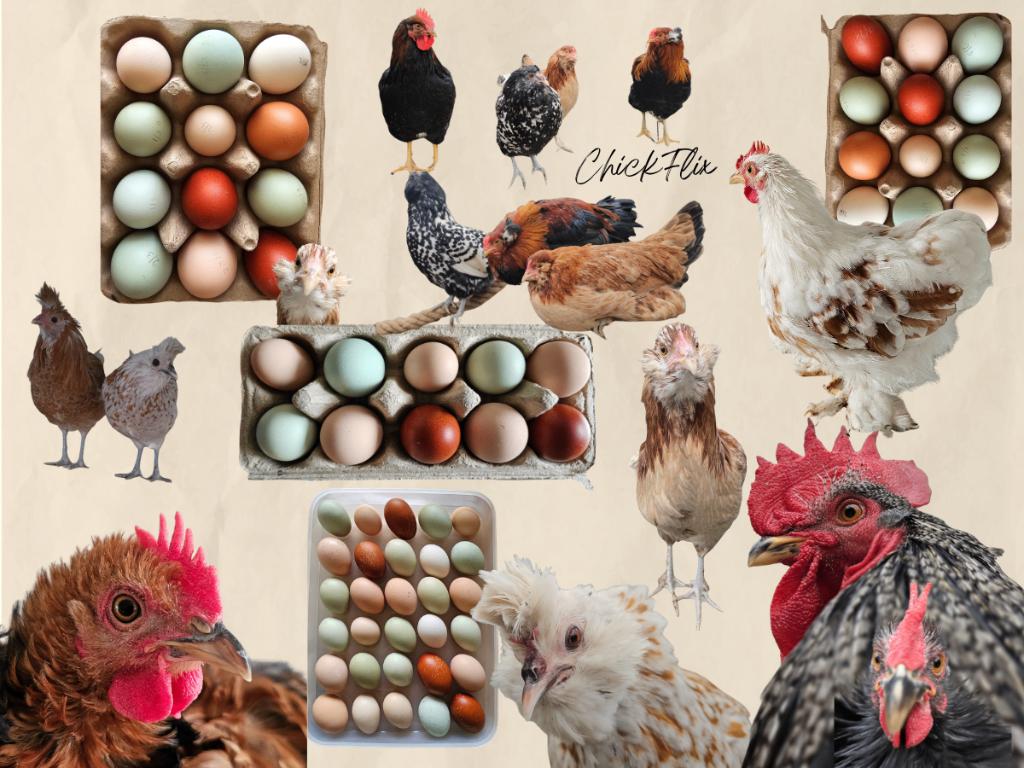 Broedeieren gemengde toom kleurlegger mix, biologisch, tam, Dieren en Toebehoren, Pluimvee, Geslacht onbekend, Kip