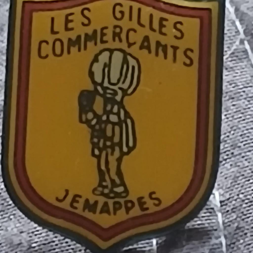 Carnaval speldje, pin: gilles (regio binche), Ophalen of Verzenden, Gebruikt, Overige onderwerpen