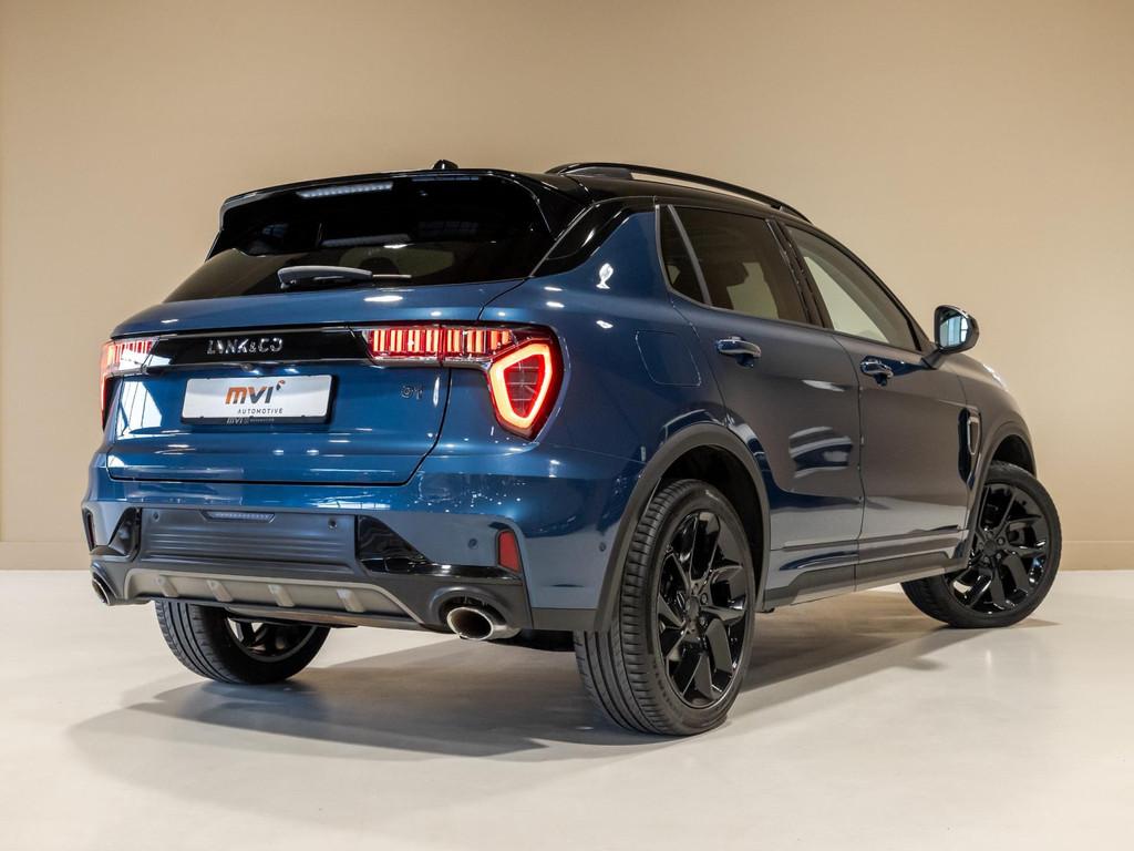 Lynk & Co 01 1.5 / 261pk / Blackstyle, Stof, Met garantie (alle), Blauw, Plug-in hybride