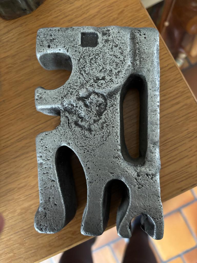 beeld Willy Ceysens, Zilver, Brutalistisch, Ophalen of Verzenden, Beeld