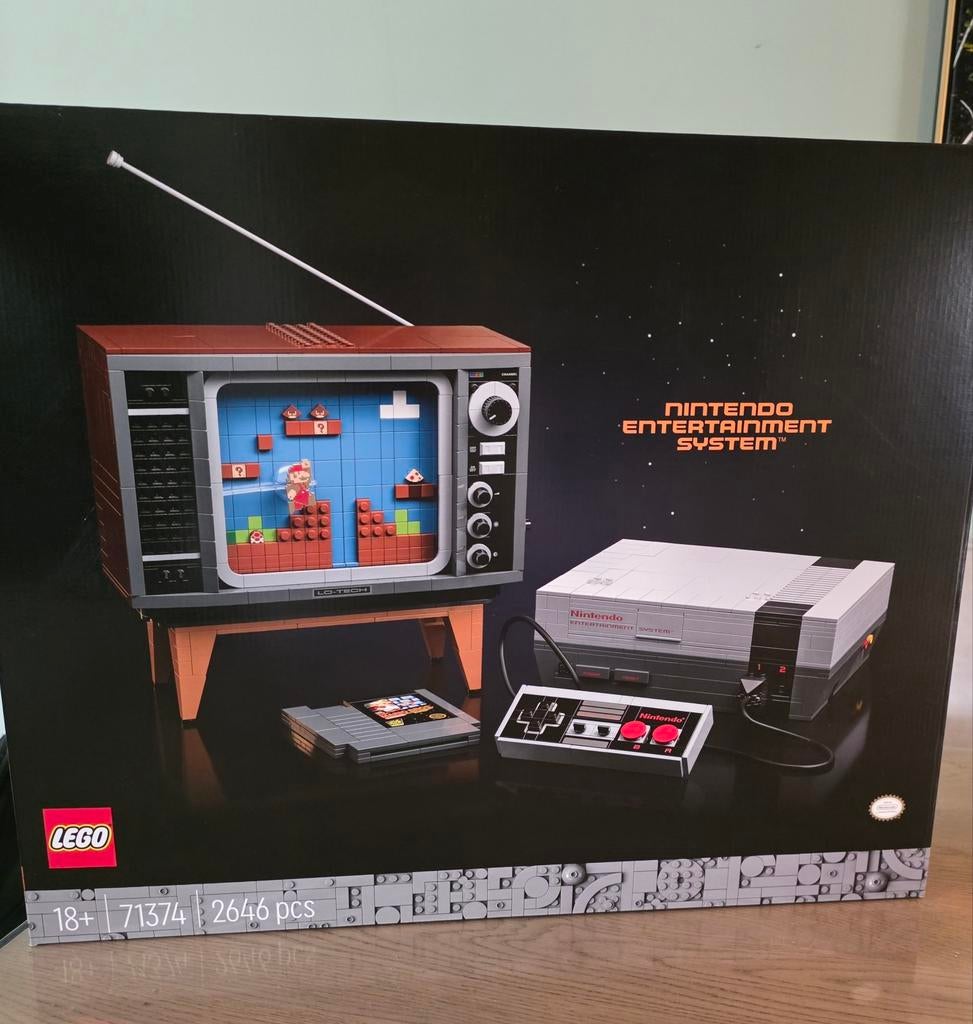 LEGO 71374 Nintendo Entertainment System NIEUW geseald, Overige thema's, Lego, Nieuw, Ophalen of Verzenden
