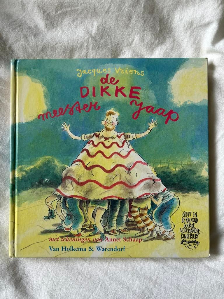 De dikke meester jaap - gesigneerd door Jacques Vriens, Ophalen of Verzenden, Gelezen, Fictie algemeen