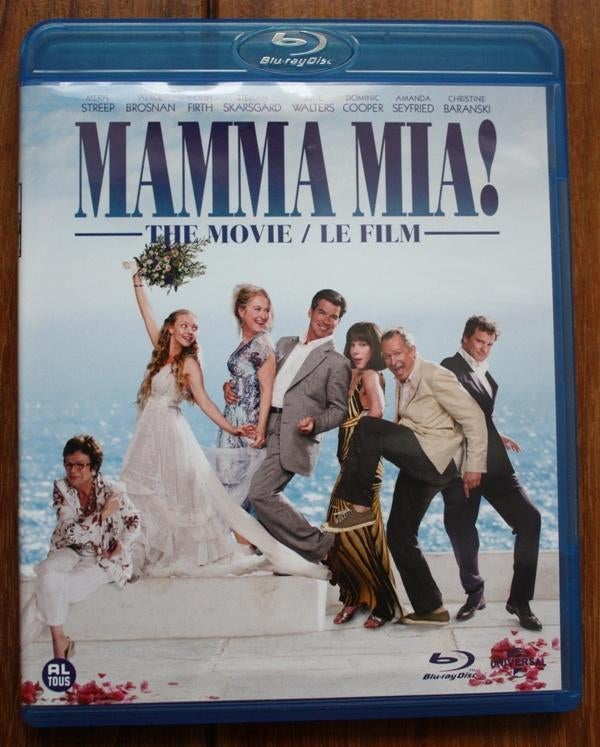 Mamma Mia! The Movie Blu-ray DVD - Voor alle leeftijden, Ophalen, Zo goed als nieuw, Muziek en Concerten