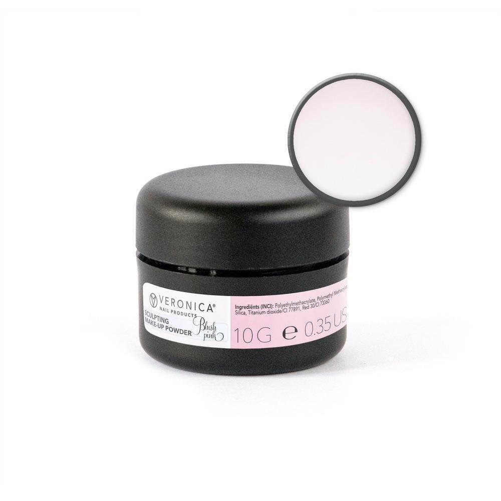 2+1 Gratis - Blush Pink 10g - Cover Acryl Poeder - Acryl, Verzenden, Nieuw, Roze, Wangen