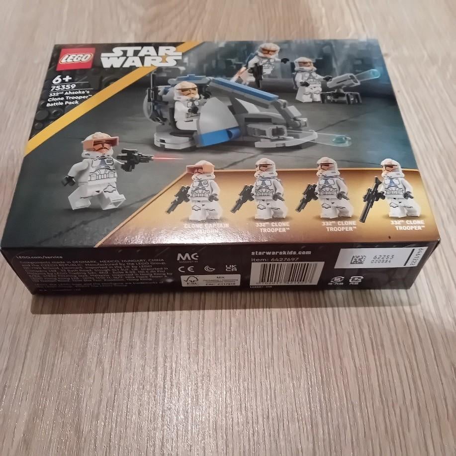 LEGO Star Wars 332nd Ahsoka's Clone Trooper 75359 >>NIEUW<<, Ophalen of Verzenden, Nieuw, Complete set, Lego
