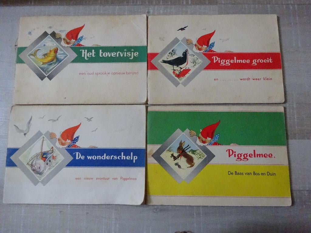 4 BOEKEN VAN PIGGELMEE - VAN NELLE ROTTERDAM, Ophalen of Verzenden, Gelezen