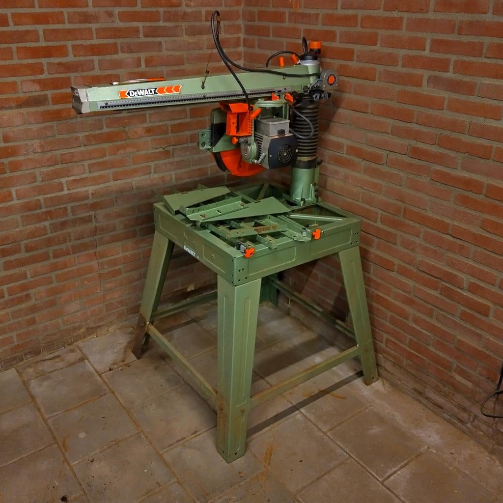 Afkortzaag De Walt  bieden, Ophalen, Gebruikt, DeWalt, Afkortzaag
