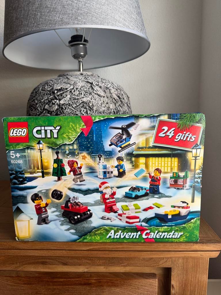 LEGO City 60268 Advent Kalender Nieuw, Ophalen of Verzenden, Nieuw, Complete set, Lego