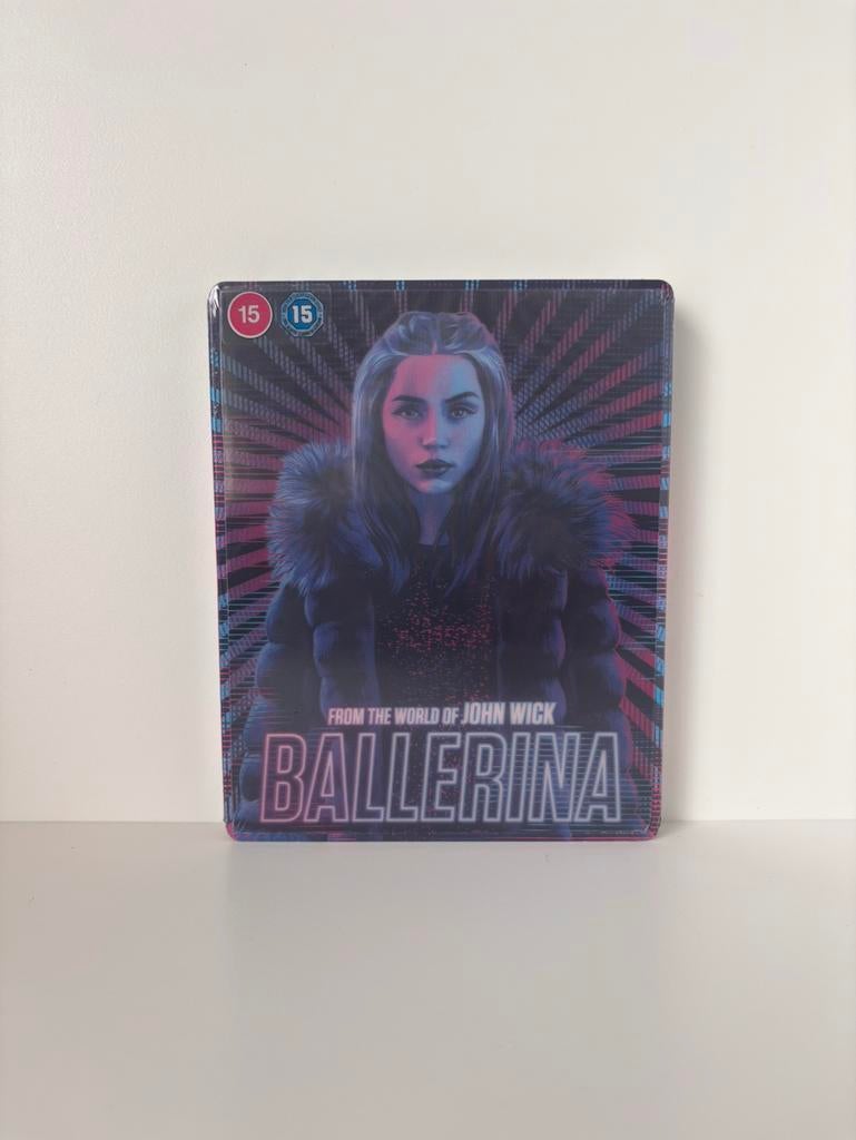 Ballerina 4K Ultra HD steelbook John Wick sealed, Cd's en Dvd's, Blu-ray, Ophalen of Verzenden, Nieuw in verpakking, Actie
