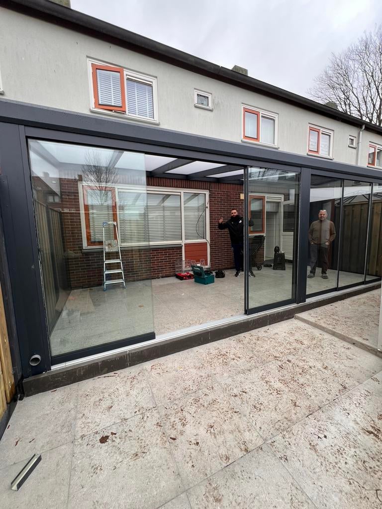 Veranda overkapping tuinhuis, Ophalen of Verzenden, Zo goed als nieuw, Veranda