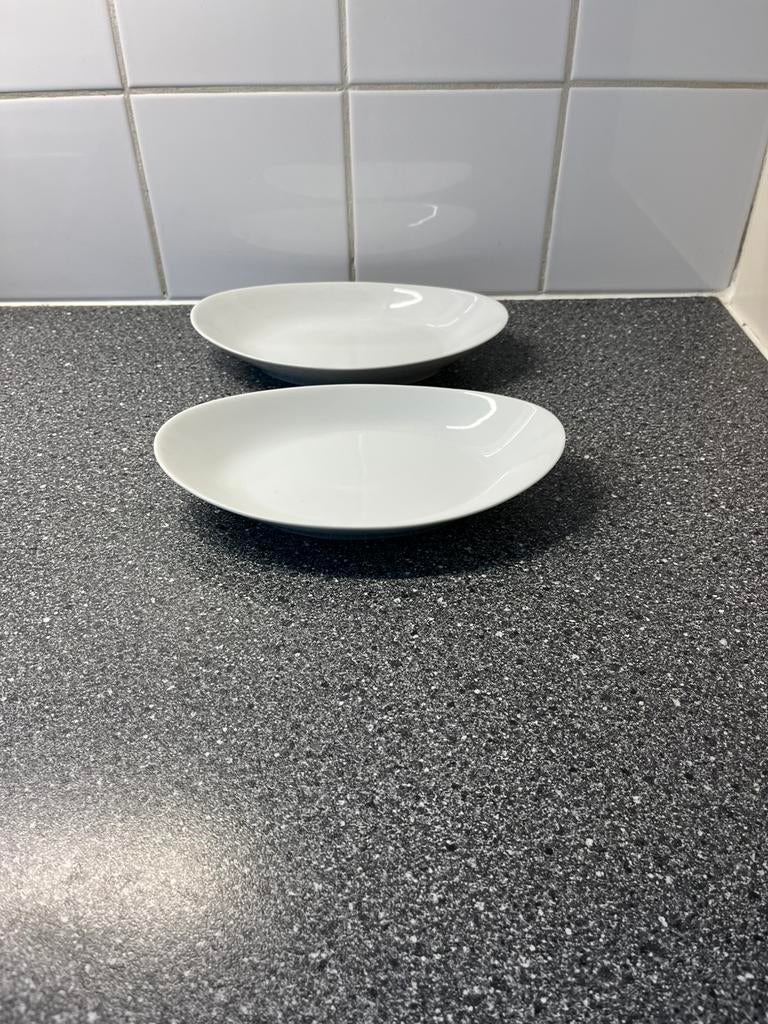 Vintage Arzberg vleesschaaltjes porselein, ovaal, Ophalen of Verzenden, Zo goed als nieuw