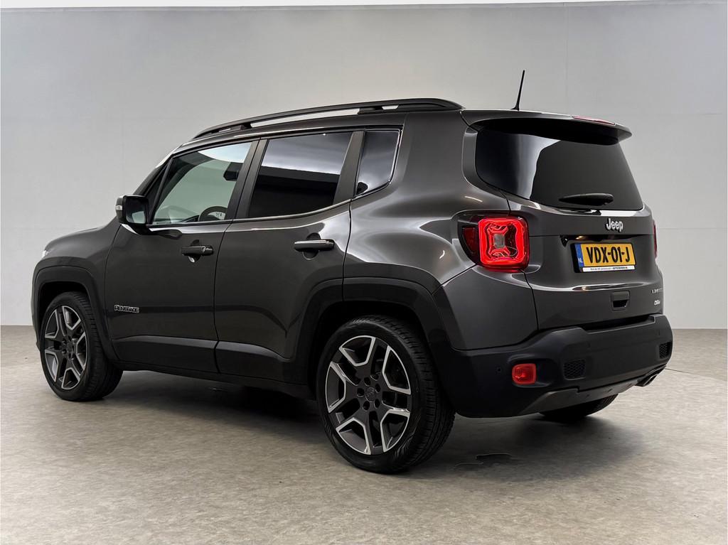 Jeep Renegade 1.3T Limited 151PK | Grijs Kenteken | VAN | Ca, Auto's, Bestelauto's, Stof, Gebruikt, 4 cilinders, Bedrijf