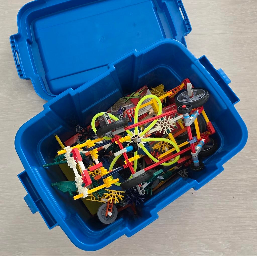 Bak vol K'nex, Ophalen, Gebruikt, K'nex