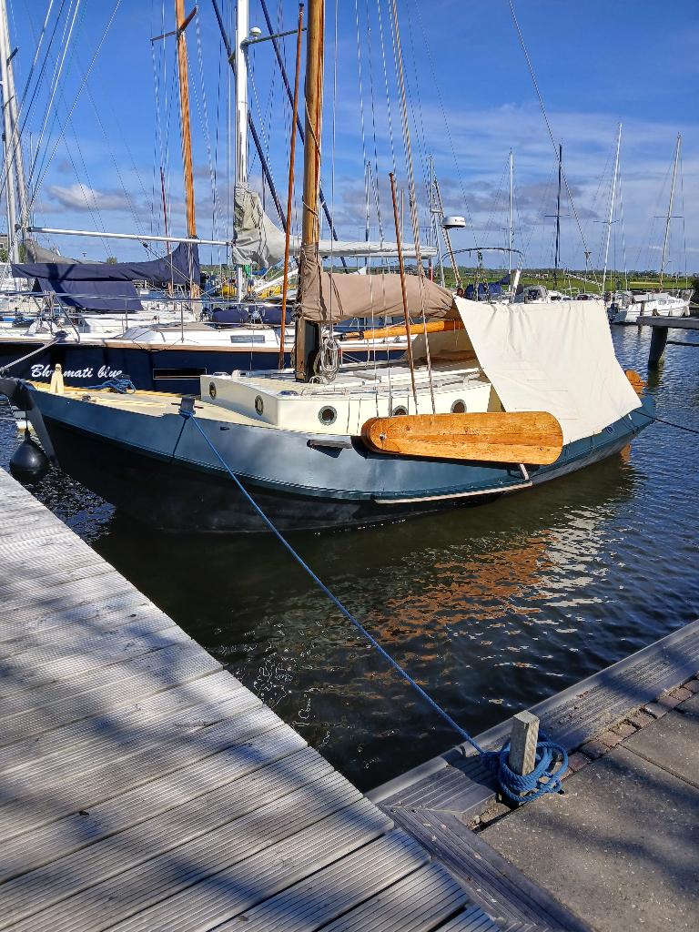 Mooie Zeeschouw 8.50 x 3.30 x 0.70 (De Plaete), Watersport en Boten, Ophalen, Gebruikt, Staal, Diesel