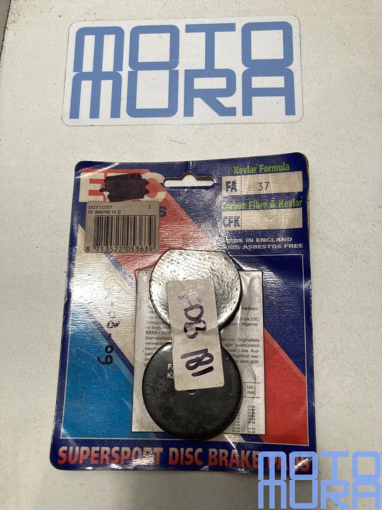 EBC FA037 remblokken Kawasaki Z650 Z750 1977 - 1978 remblokk, -, -, Nieuw, Ophalen of Verzenden