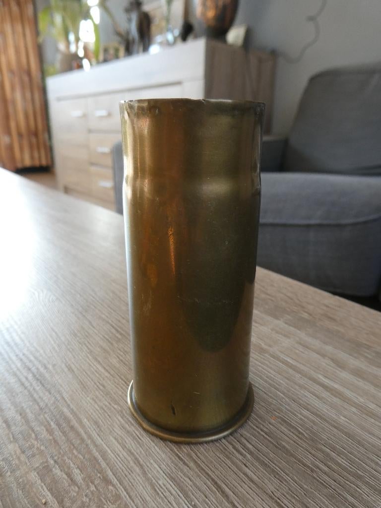 Franse 37 mm anti tank huls., Verzamelen, Ophalen of Verzenden, Landmacht, Overige gebieden, Hulzen of Bodemvondsten