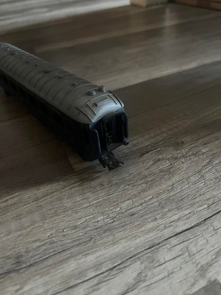 Vintage Jouef HO wagon, Gebruikt, Jouef, Gelijkstroom of Wisselstroom, Wagon