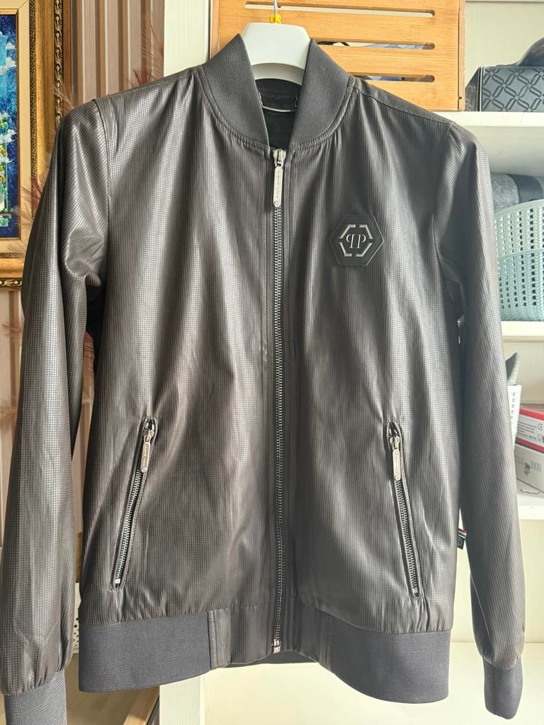 Philipp Plein bomberjack (Limited edition), Ophalen of Verzenden, Zo goed als nieuw, Maat 46 (S) of kleiner, Zwart