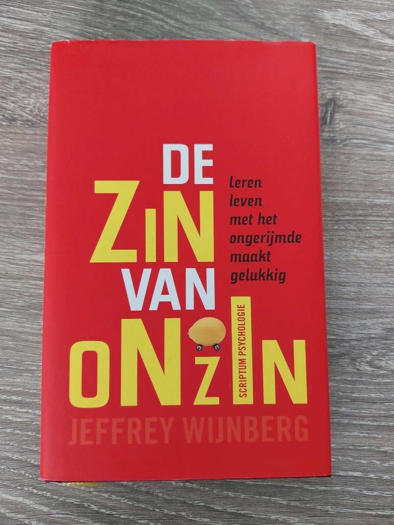 Jeffrey Wijnberg - De zin van onzin, Achtergrond en Informatie, Jeffrey Wijnberg, Ophalen of Verzenden, Zo goed als nieuw