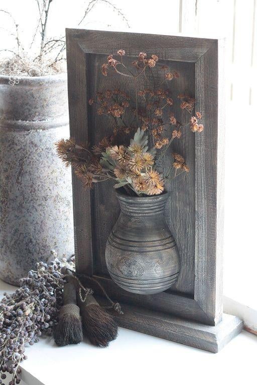 Lijst met dubbele kruik staand compleet / kruiklijst, Www.jufbrocante.nl, Www.jufbrocante.nl, Nieuw, Ophalen of Verzenden