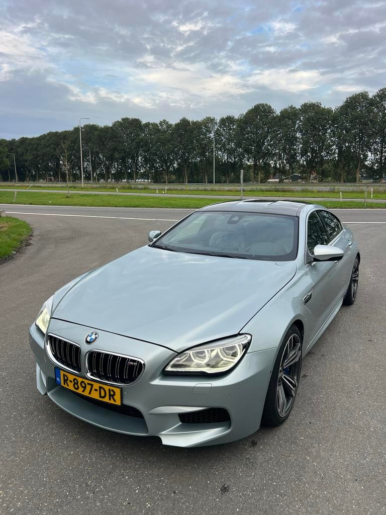 BMW 6-Serie M6 Gran Coupe 2016 Grijs, Auto's, Automaat, Achterwielaandrijving, 8 cilinders, 4395 cc